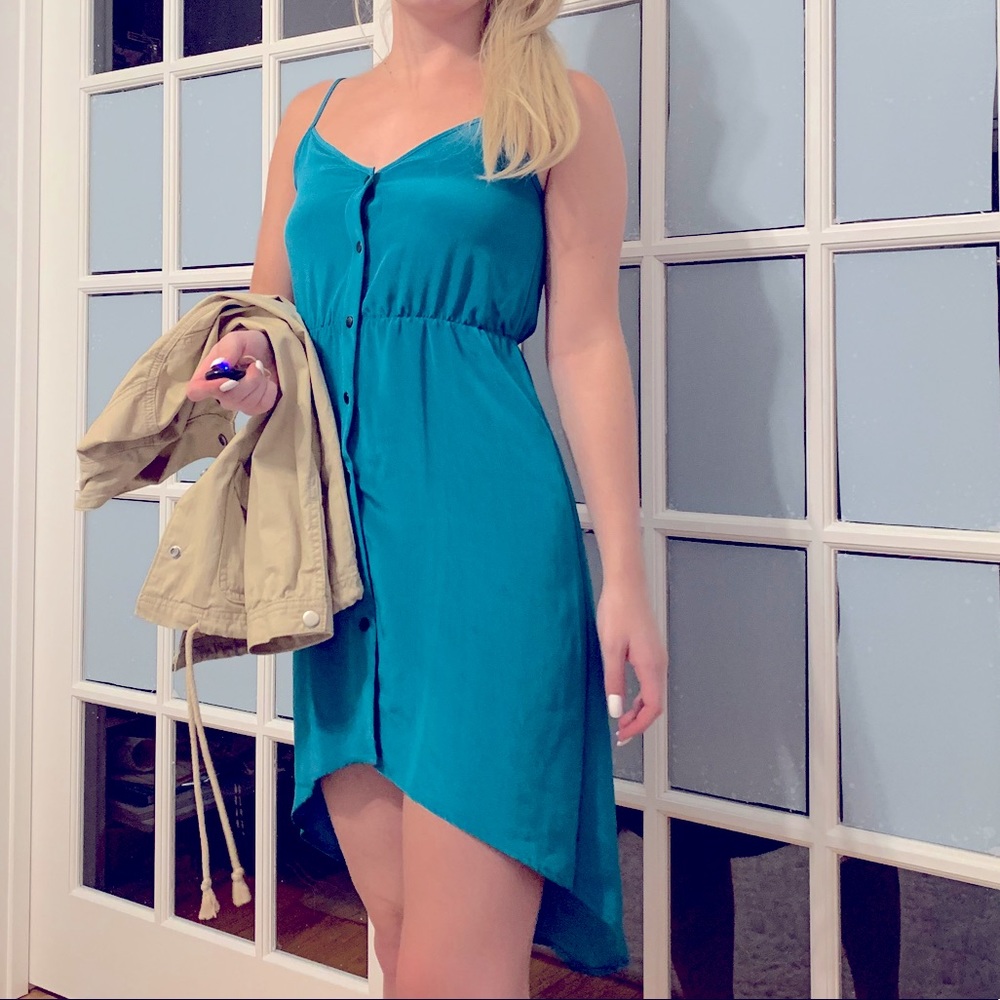 Petticoat Alley turquoise dress